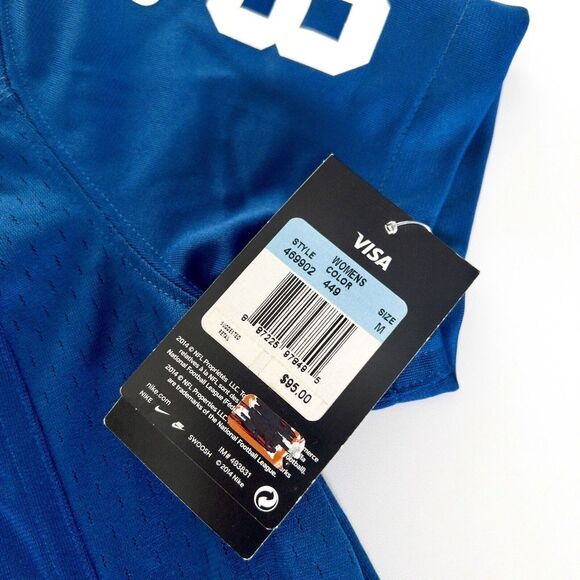 NWT Nike On Field‎ Indianapolis Colts Johnson #81 Jersey Womens Medium - Picture 3 of 7